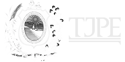Logo TJPE, Tribunal de Justiça de Pernambuco, cliente da Cacoete Produções